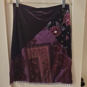 Luna Chix Y2K purple skirt size L
